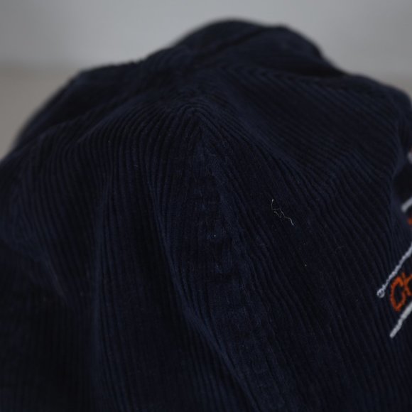 retro vintage 90s American needle san Chicago bears corduroy snapback hat - Picture 6 of 10